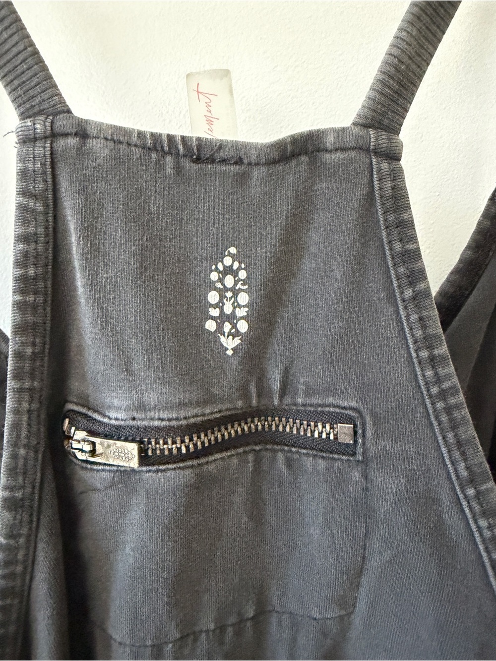 FP Movement Free People Hot Shot Mini Dress Dark Gray Size Medium - Picture 8 of 10